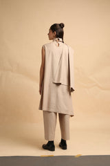 Sand Toga Co-Ord Set (2 PCS) - Co-ord Set - Mizyana