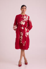 Sarla - Apple Hem Midi Dress - Dress - Mizyana