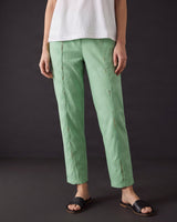 Seaglass Linen Straight Pants - Trousers - Mizyana