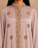 Sequin Satin Jalabiya - Jalabiya - Mizyana