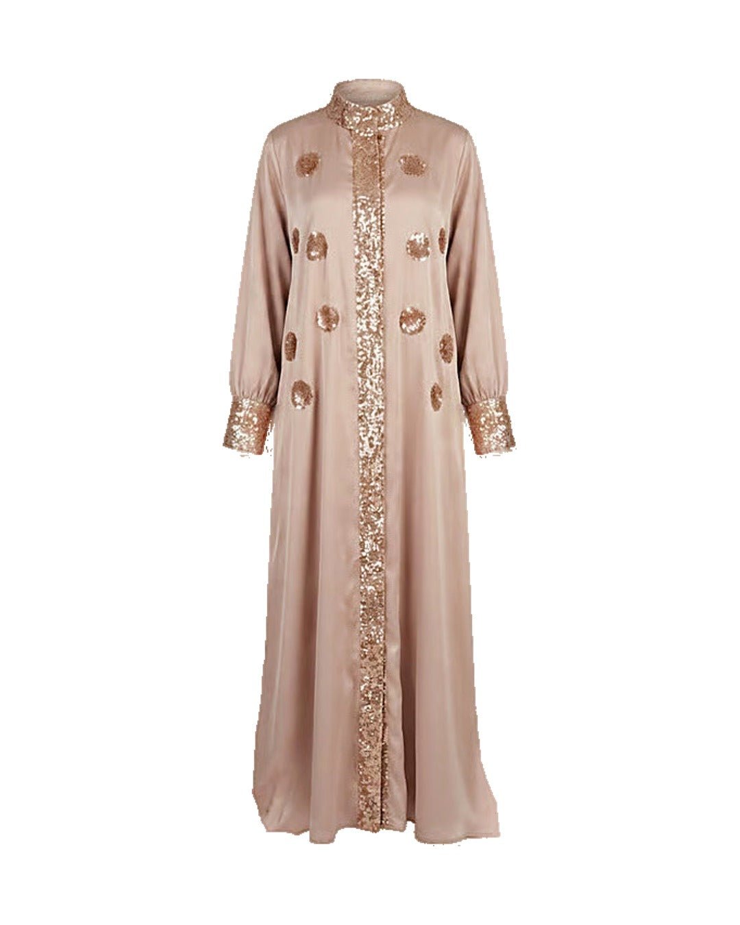 Sequin Satin Jalabiya - Jalabiya - Mizyana