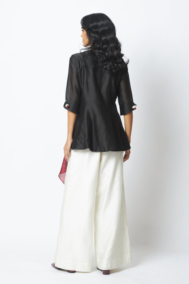 Shefali - The Steppe Top + Wide Leg Pants - Two-Piece Set - Mizyana
