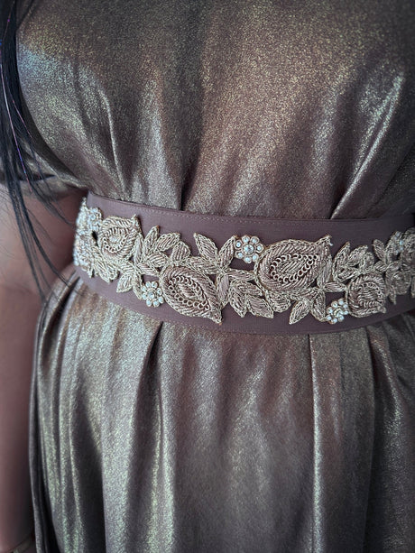 Shimmer brown - Kaftan - Mizyana