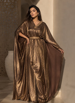 Shimmer dramadrape - Kaftan - Mizyana