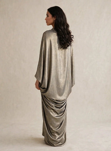 Shimmer drape kaftan - Kaftan - Mizyana
