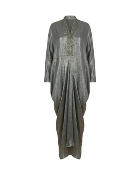 Shimmery Embellished Kaftan - Kaftan - Mizyana