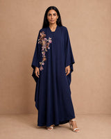 Side Embroidered Bisht Abaya - Abaya - Mizyana