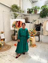 Silk Skirt Set - Two-Piece Set - Mizyana