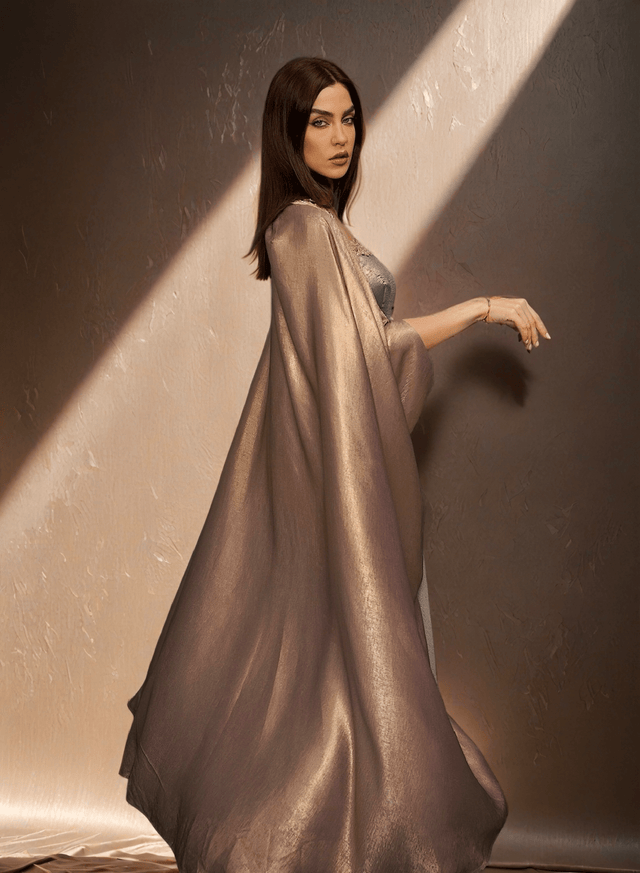 Silken cape set - Two-Piece Set - Mizyana