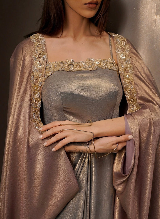 Silken cape set - Two-Piece Set - Mizyana