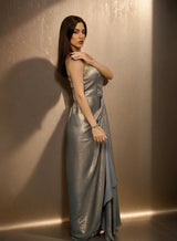 Silken drape dress - Dress - Mizyana