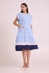 Sky Mitzi - Relaxed Volume Dress - Dress - Mizyana