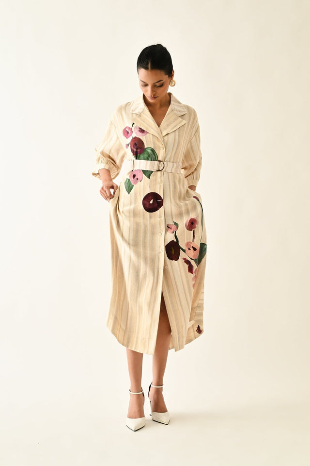 Solistice Trench Dress - Dress - Mizyana