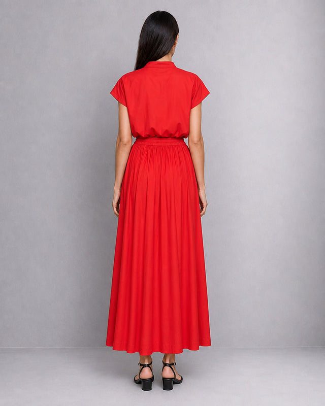 Sphara Cotton Skirt Set - Two-Piece Set - Mizyana