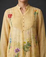 Sunray Pintuck Cotton Kurta - Tunic - Mizyana