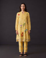 Sunray Pintuck Cotton Kurta - Tunic - Mizyana