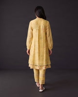 Sunray Pintuck Cotton Kurta - Tunic - Mizyana