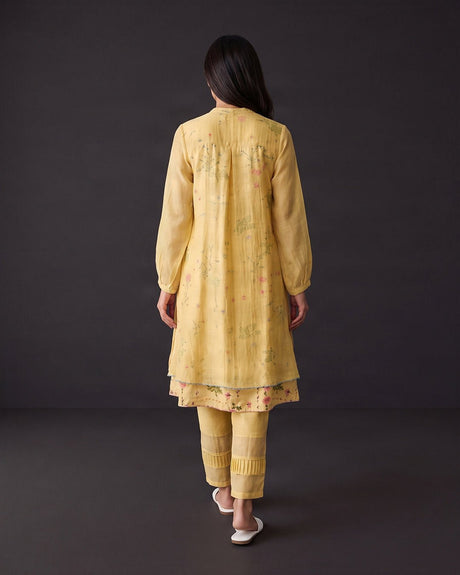Sunray Pintuck Cotton Kurta - Tunic - Mizyana