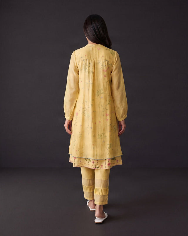 Sunray Pintuck Cotton Kurta - Tunic - Mizyana