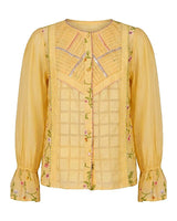 Sunray Pintuck Cotton Shirt - Shirt - Mizyana