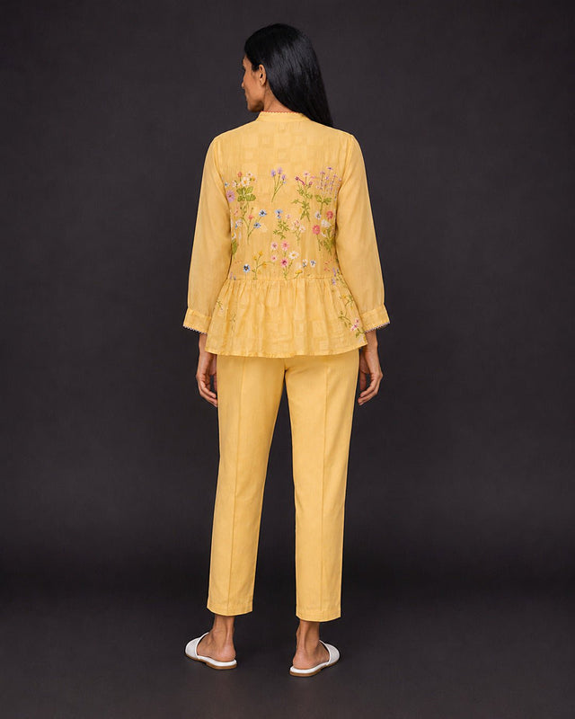 Sunray Straight Cotton Pant - Trousers - Mizyana