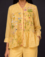 Sunray Tiered Cotton Top - Blouse - Mizyana