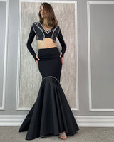 SURO STRECHY SKIRT - Skirt - Mizyana