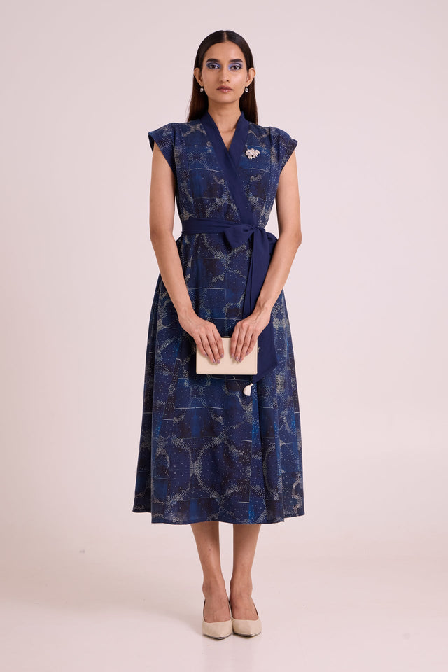 Tarni - Midnight Shoreline Dress - Dress - Mizyana