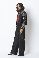 Teresa - Sequin Short Jacket & Pant Set - Two-Piece Set - Mizyana
