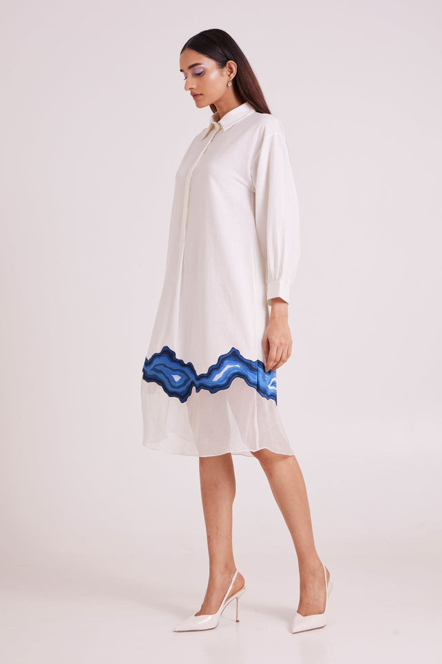 Thames - Go-Flow Midi Dress - Dress - Mizyana