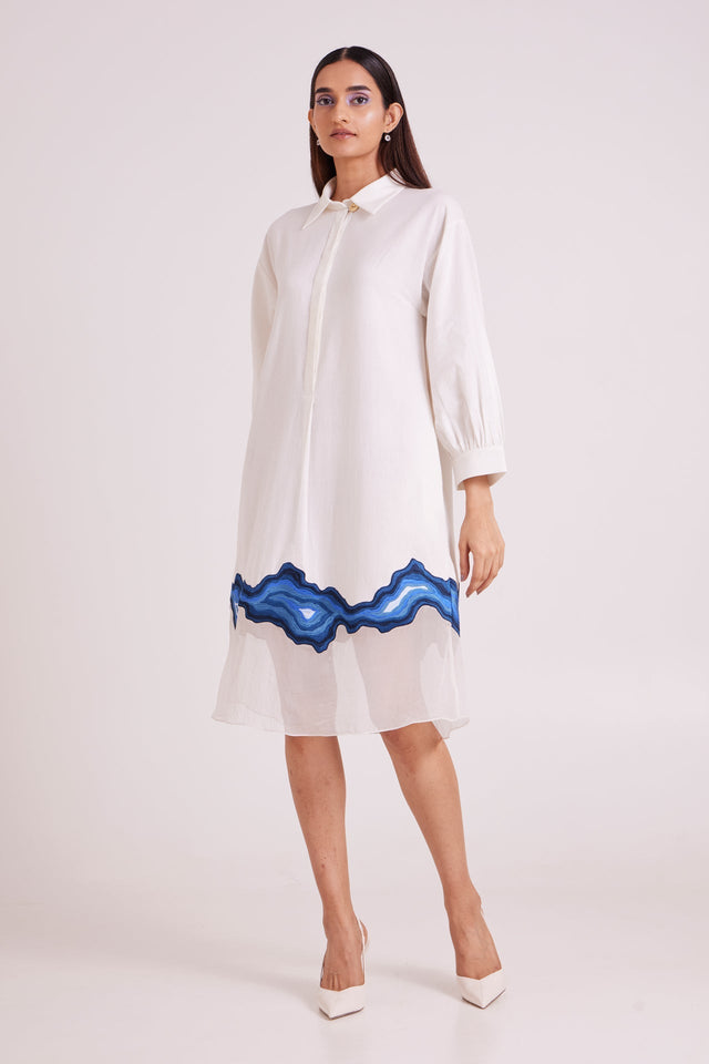 Thames - Go-Flow Midi Dress - Dress - Mizyana