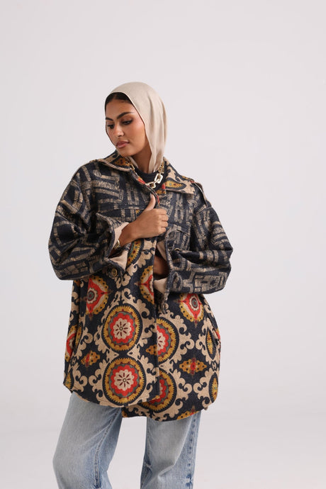 The Artisan Jacket - Navy Blue - Jacket - Mizyana