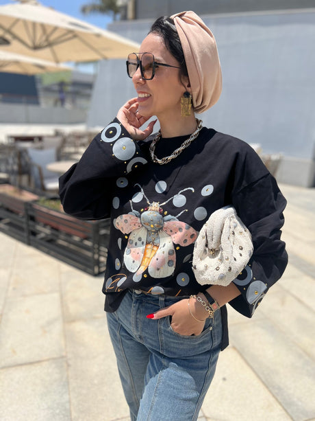 The Ornate Moth Tee - T-Shirt - Mizyana