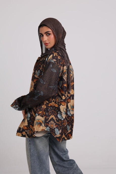 The Tapestry Jacket - Brown - Jacket - Mizyana