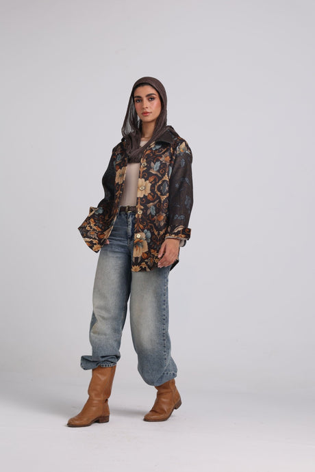 The Tapestry Jacket - Brown - Jacket - Mizyana