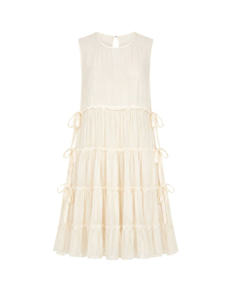 Tiered Cotton Tunic - Tunic - Mizyana