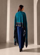 Turq Draping skirt set - Two-Piece Set - Mizyana