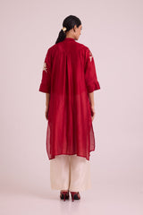 Yercad - Easy Shirt Tunic + Pants - Two-Piece Set - Mizyana