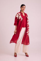Yercad - Easy Shirt Tunic + Pants - Two-Piece Set - Mizyana