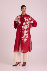 Yercad - Easy Shirt Tunic + Pants - Two-Piece Set - Mizyana