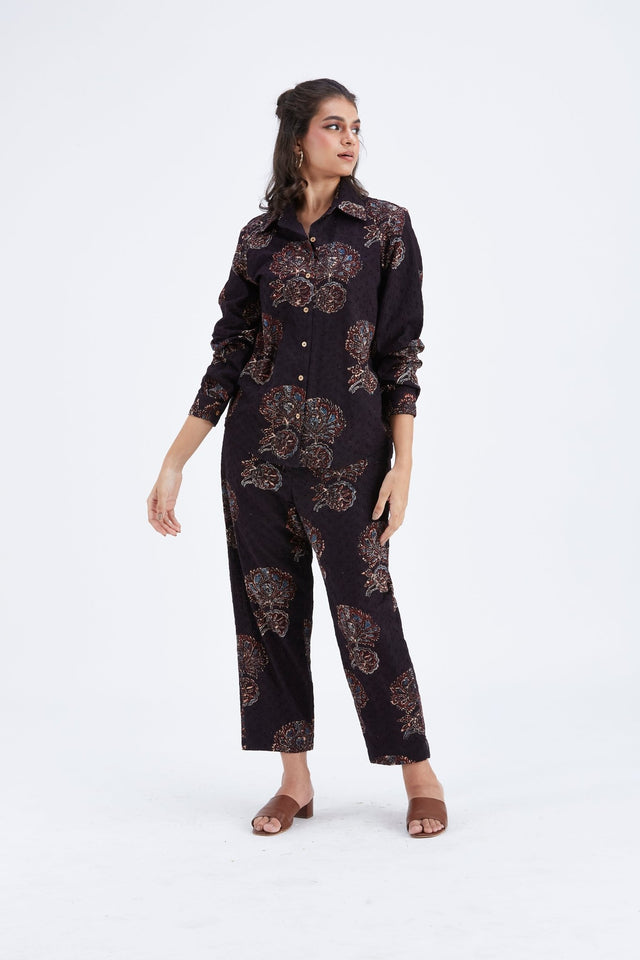 Yuna Black co-ord set - Co-ord Set - Mizyana