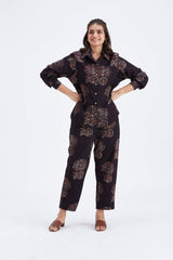Yuna Black co-ord set - Co-ord Set - Mizyana