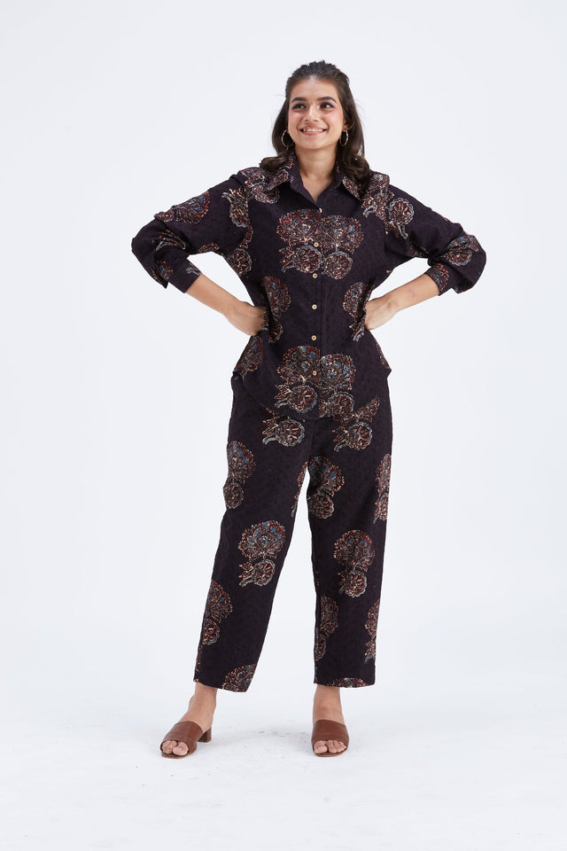 Yuna Black co-ord set - Co-ord Set - Mizyana