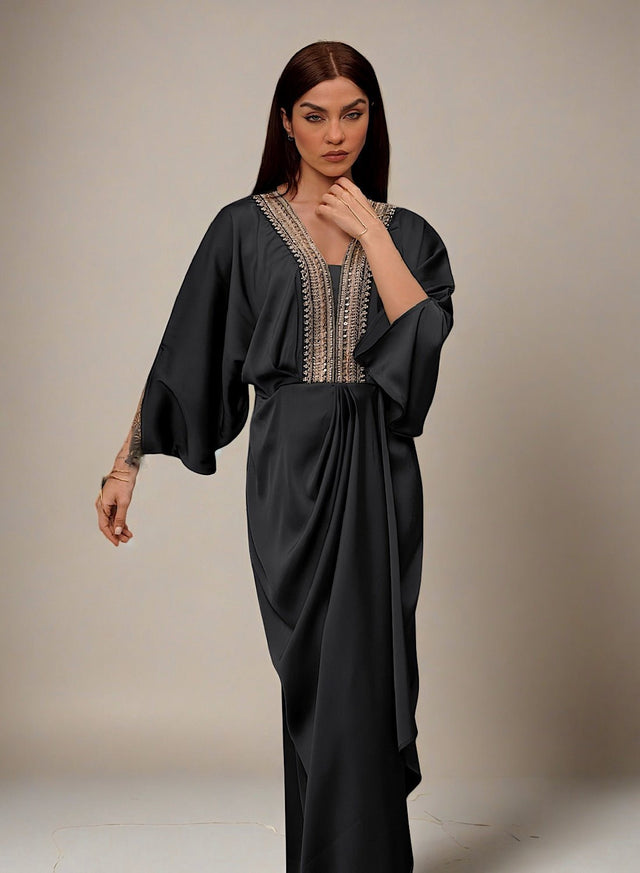 Zarafah (Black) - Kaftan - Mizyana
