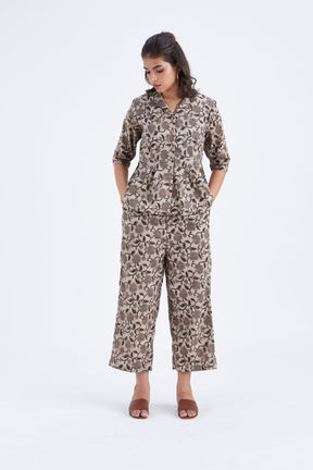 Zola Beige co-ord set - Co-ord Set - Mizyana