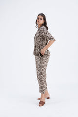 Zola Beige co-ord set - Co-ord Set - Mizyana