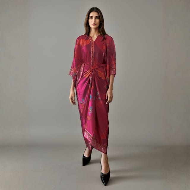 طقم متناسق داسكي بتصميم مطبوع