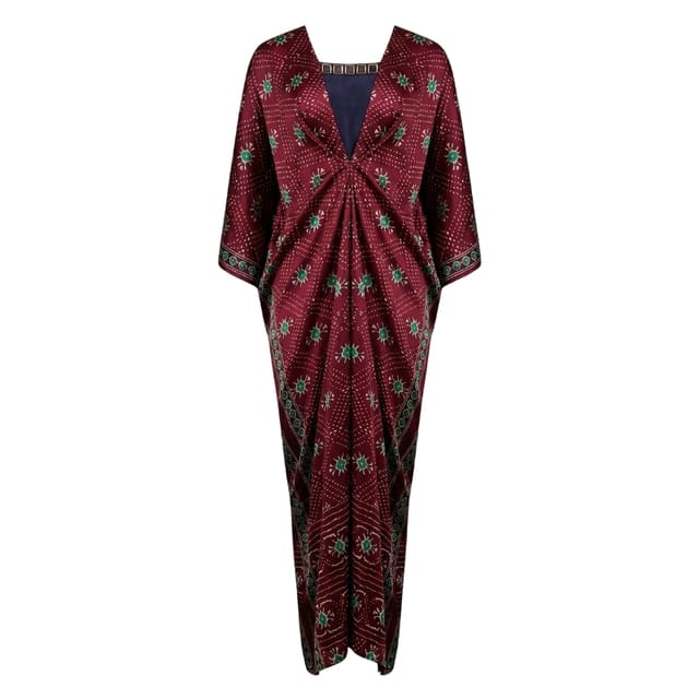 Naqsh Printed Drape Kaftan