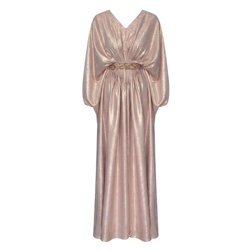Rose Luxe Embellished Belt Kaftan