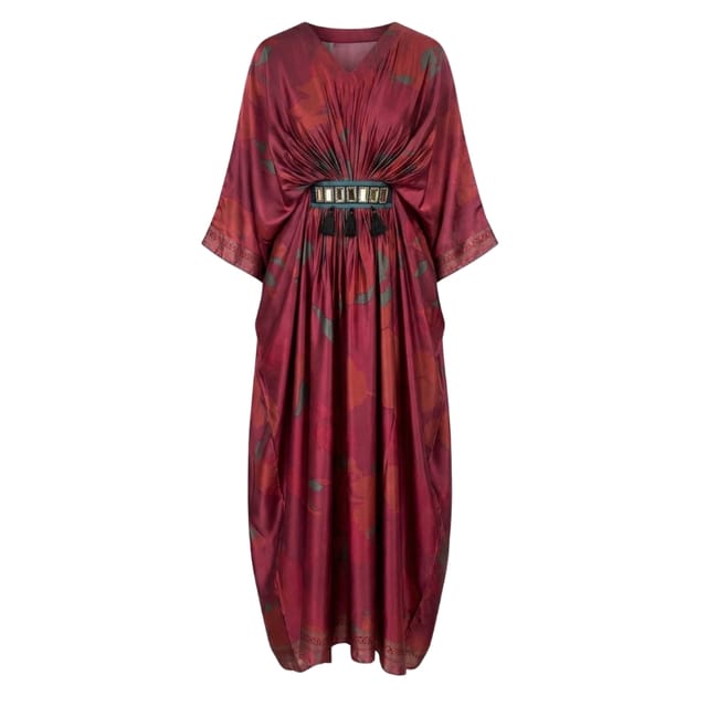 Dusky Printed Kaftan